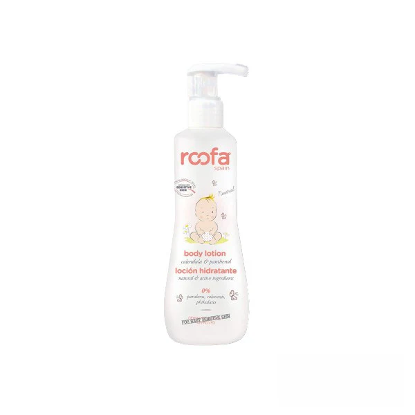 Roofa Body Lotion With Chamomile & Panthenol for infants 300ml