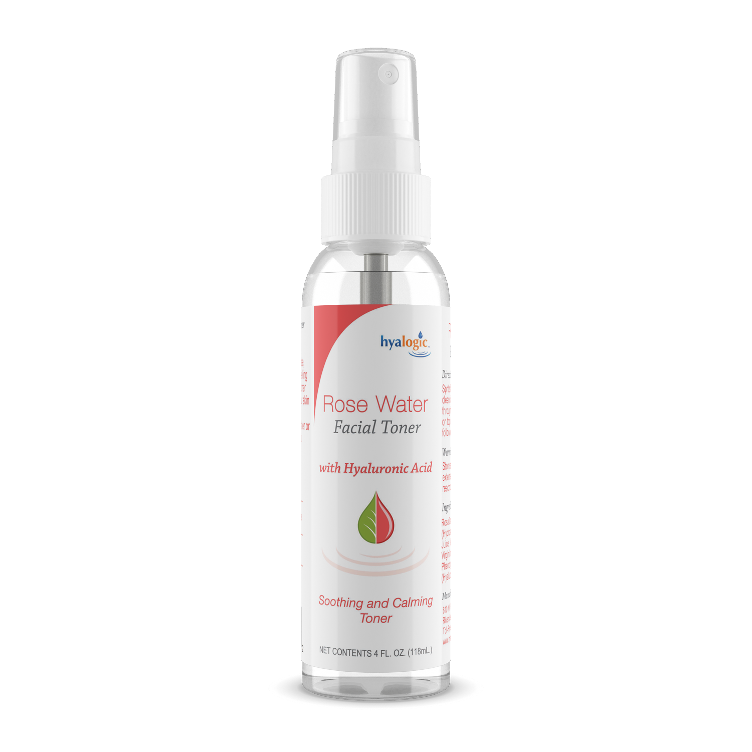 Hyalogic Rose Water Toner With Hyaluronic Acid 118ml