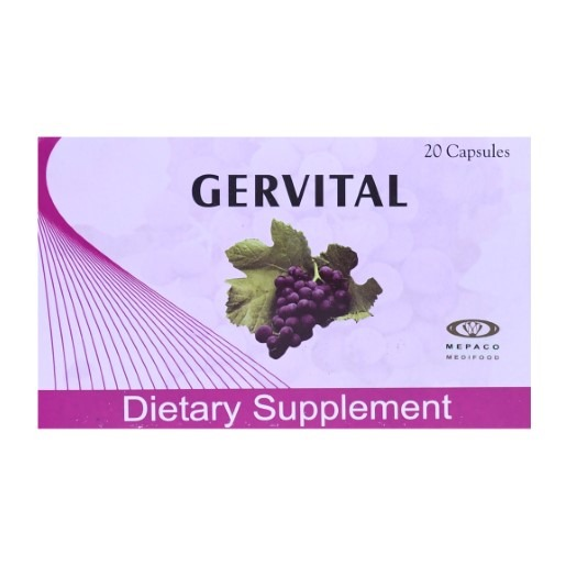 Gervital 150mg 20 Capsule