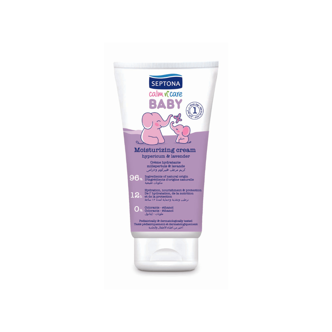 Septona Baby Calm n Care Moisturizing Cream With Hypericum And Lavender 150ml
