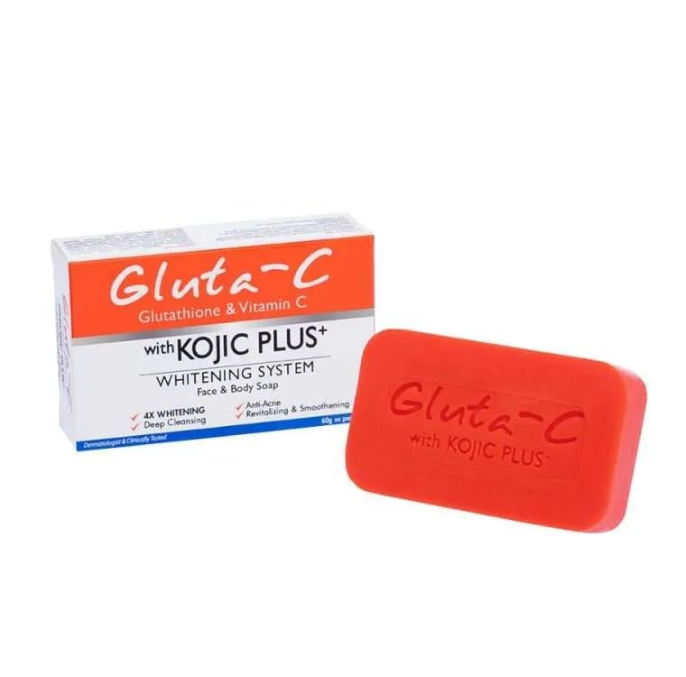 Gluta-C Kojic Plus+ Face And Body Soap 60g Buy one get one free