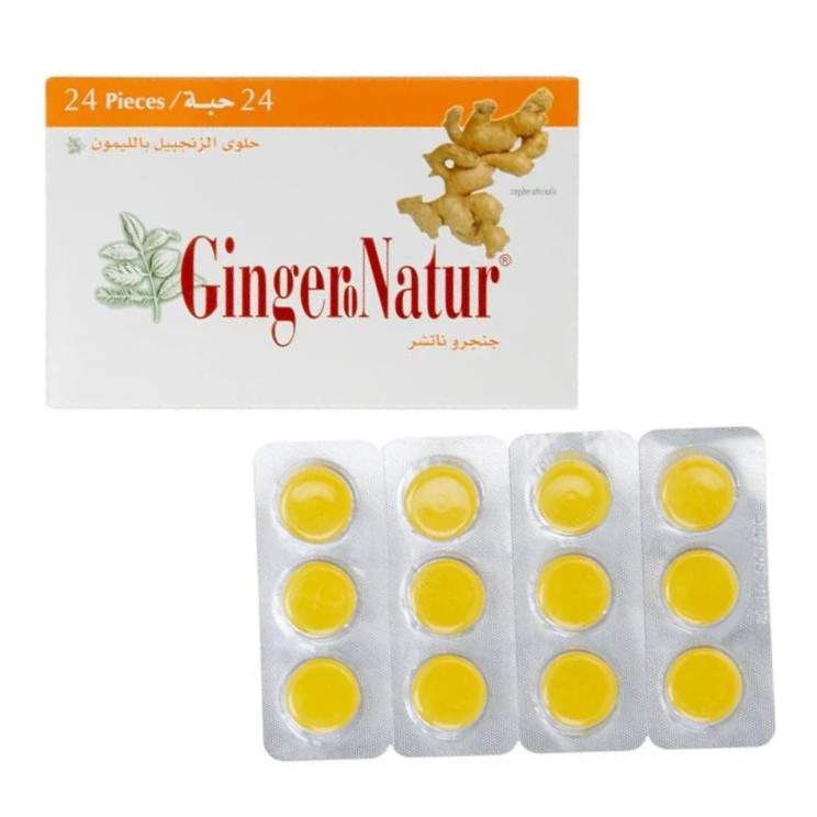 Ginger Nature Lemon & Vitamin C 24 Lozenges