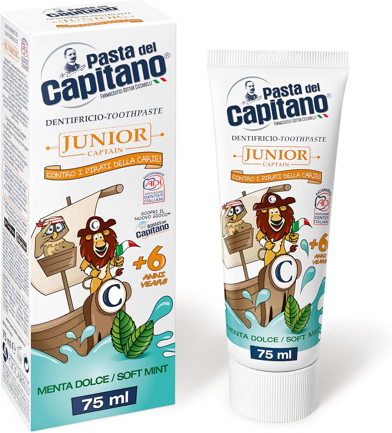 Capitano Junior Toothpaste For Kids 6+ Years