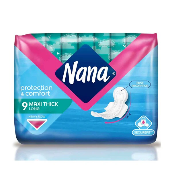Nana Maxi Thick Long 9 Pads