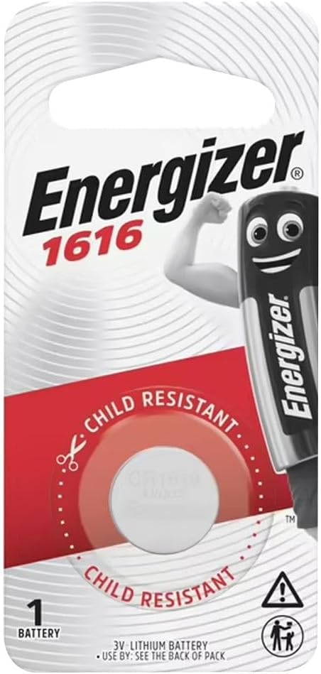 Energizer 1616 Battery 3V Lithium Coin