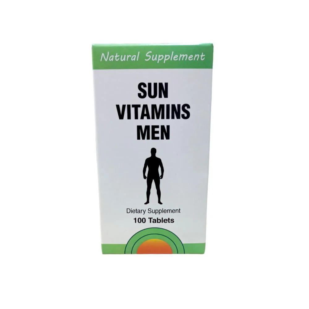 Sun Natural Sun Vitamins For Men 100 Tabs