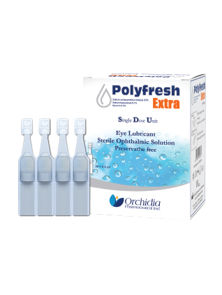 Orchidia Pharma Polyfresh Extra Eye Lubricant 30 Single Dose Units