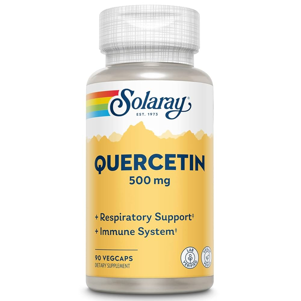 Solaray Quercetin 500mg 90 Capsules