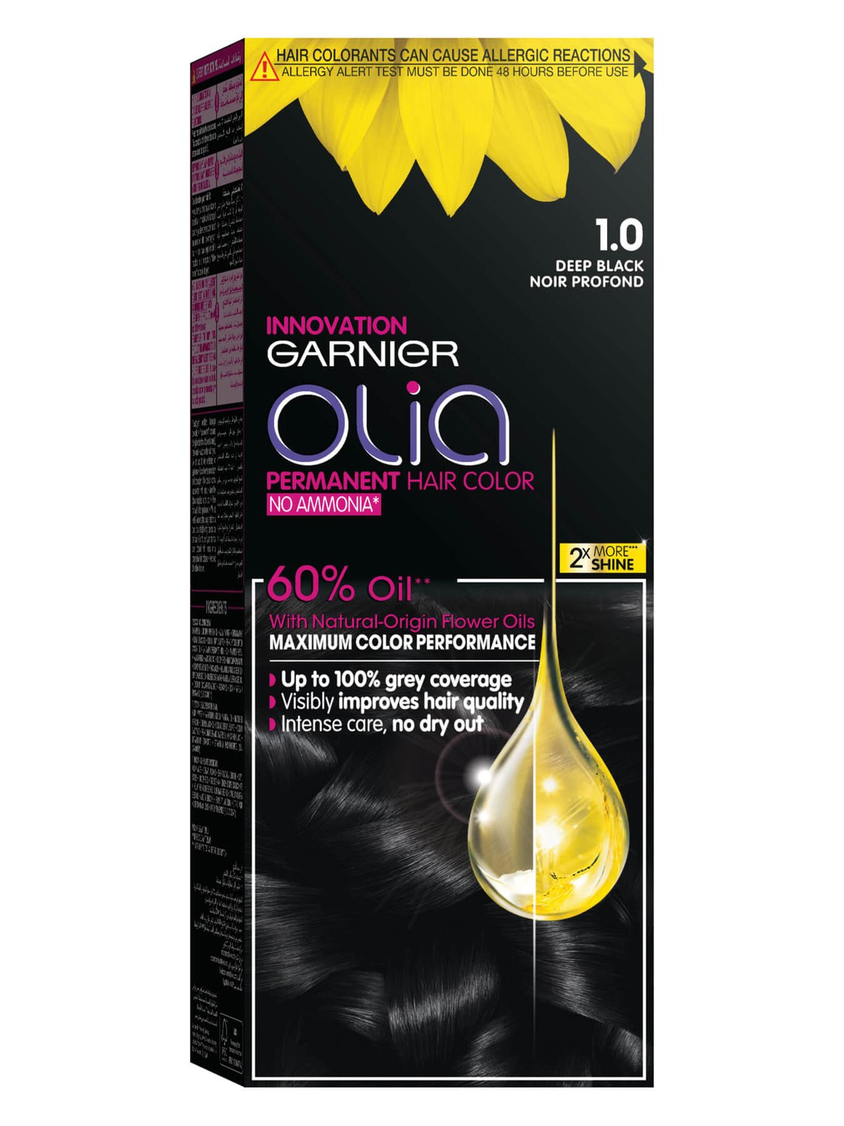 Garnier Olia Hair Dye 1.0 Deep Black