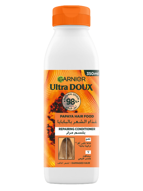 Garnier Ultra Doux Hair Food Repairing Papaya Conditioner 350ml