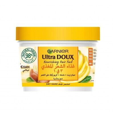 Garnier Ultra Doux Nourishing Banana 3-in-1 Hair Food For Dry Hair 390ml