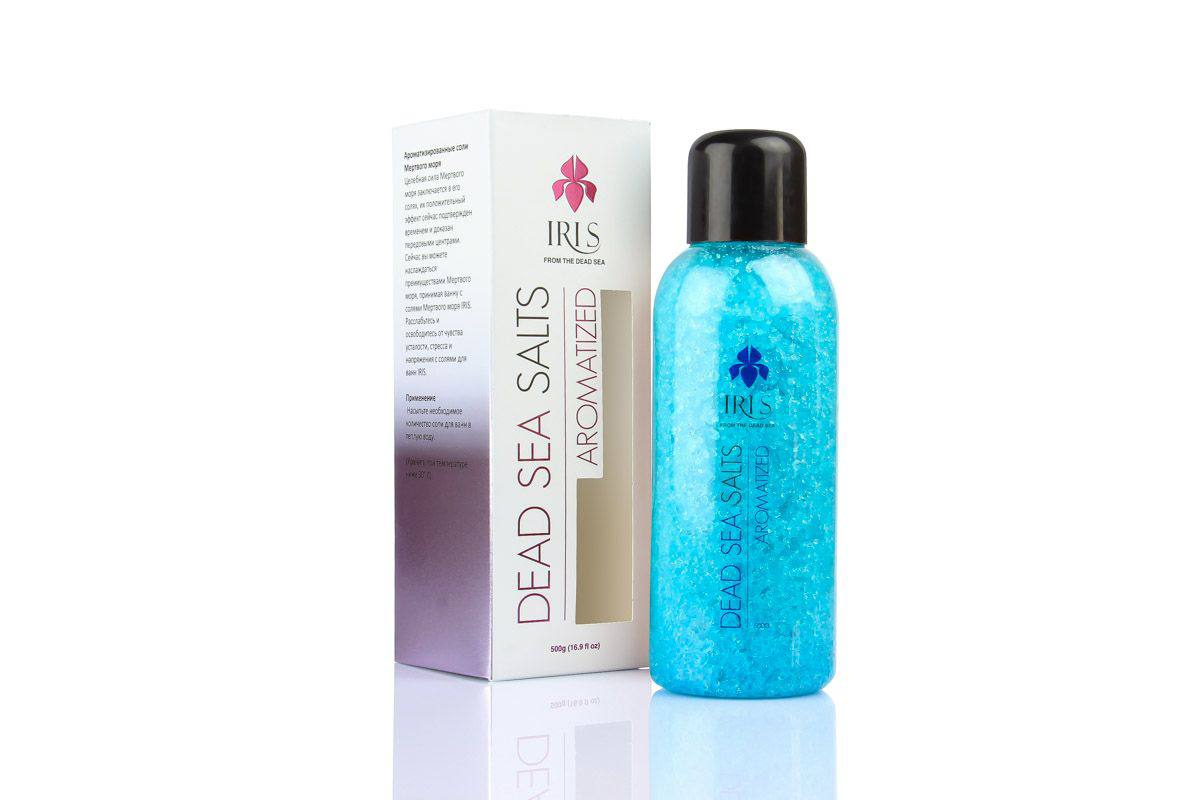 Iris Aromatized Dead Sea Salts 500g
