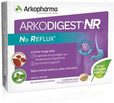 Arkopharma Arkodigest No Reflux 16 Chewable Tablets