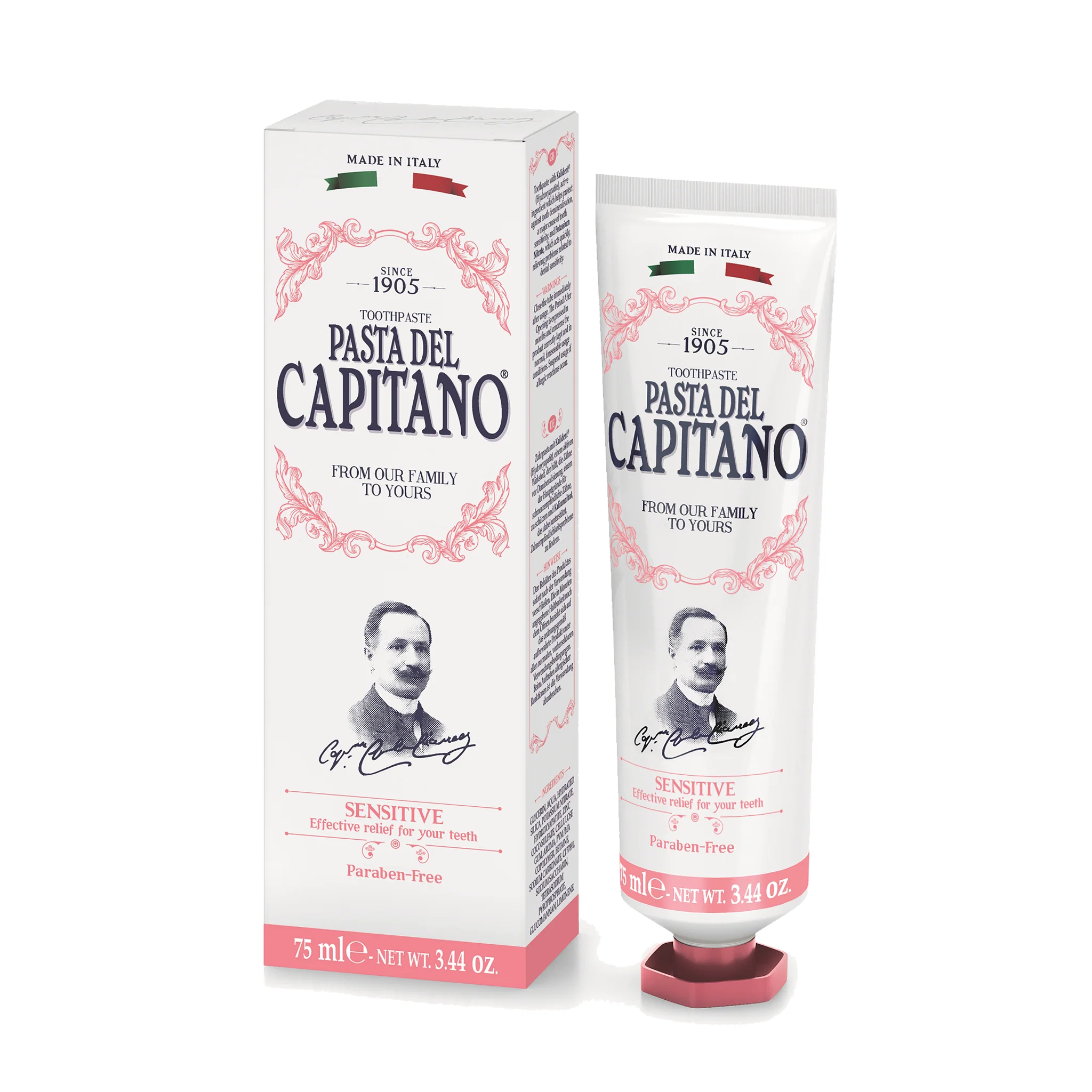 Capitano Sensitive Toothpaste 75ml