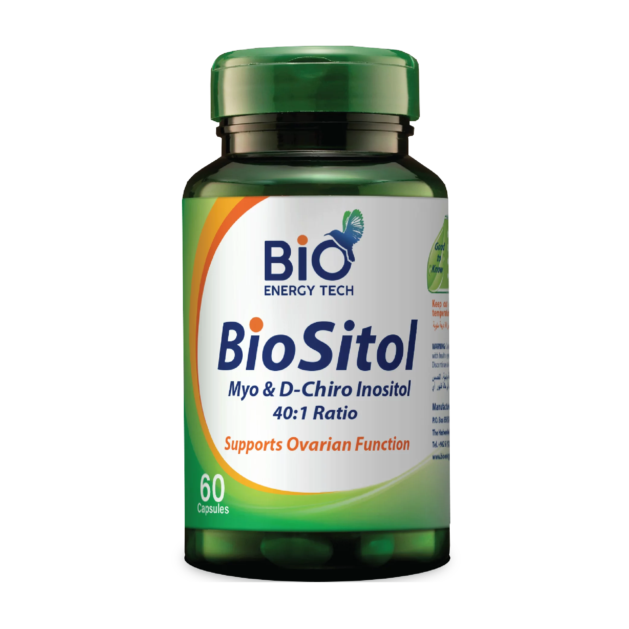 Bio Energy Tech Bio Sitol 60 Capsules