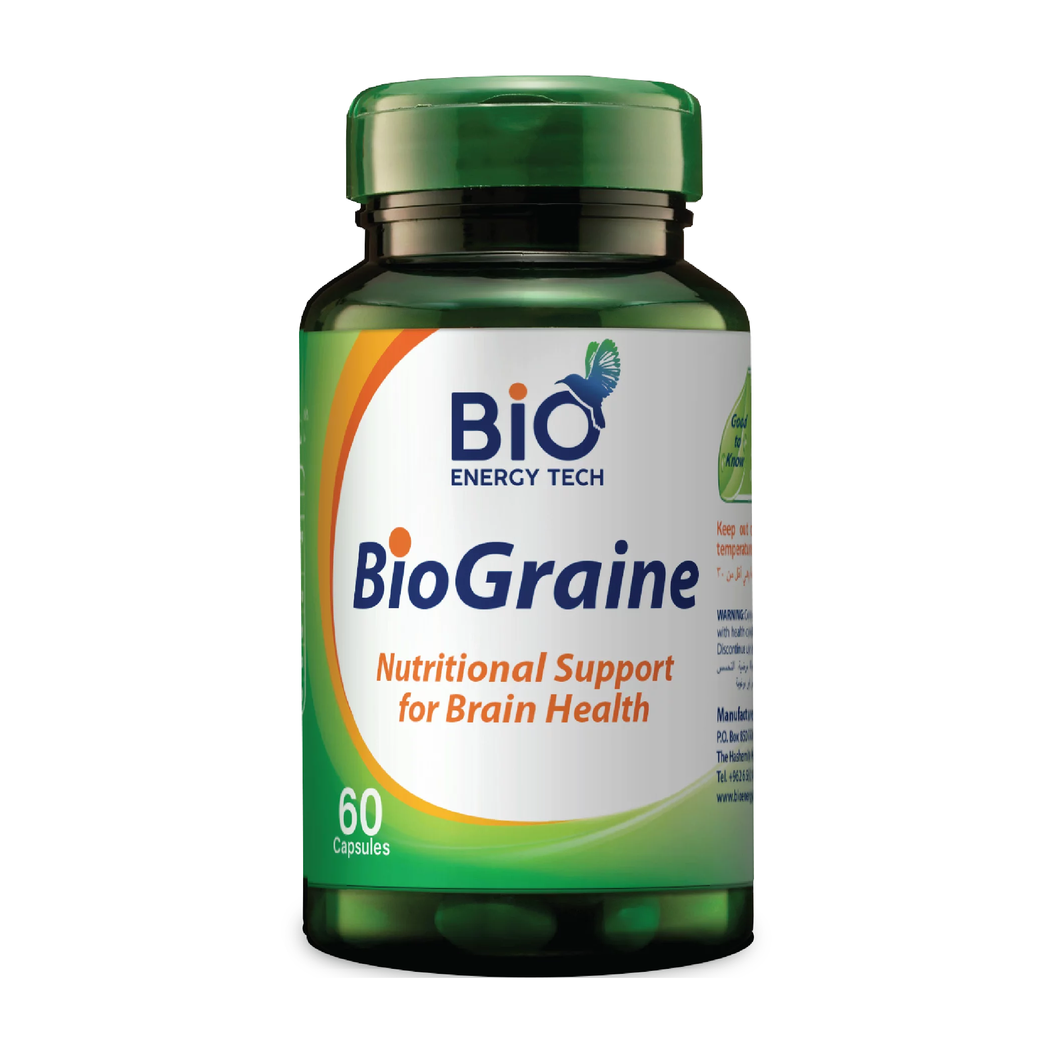 Bio Energy Tech Bio Graine 60 Capsule