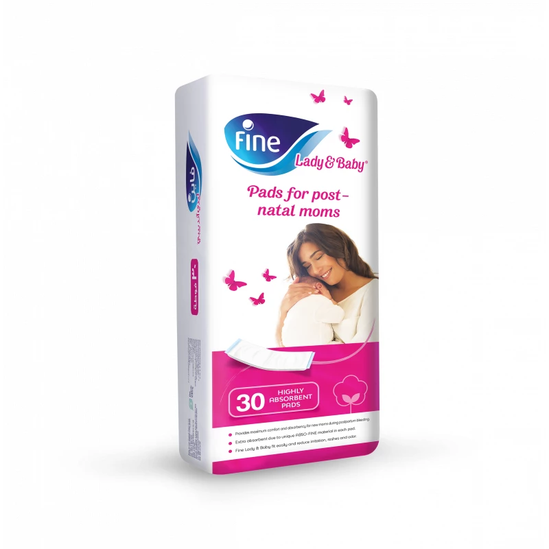 Fine Lady and Baby 30 Pads