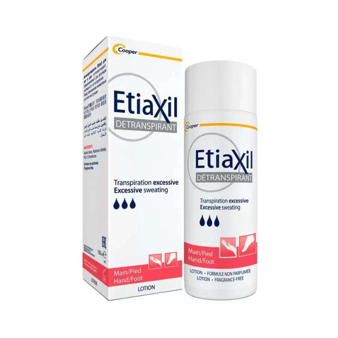 Etiaxil Detranspirant Red Lotion Deodorant For Excessive Sweating Hand & Foot 100ml