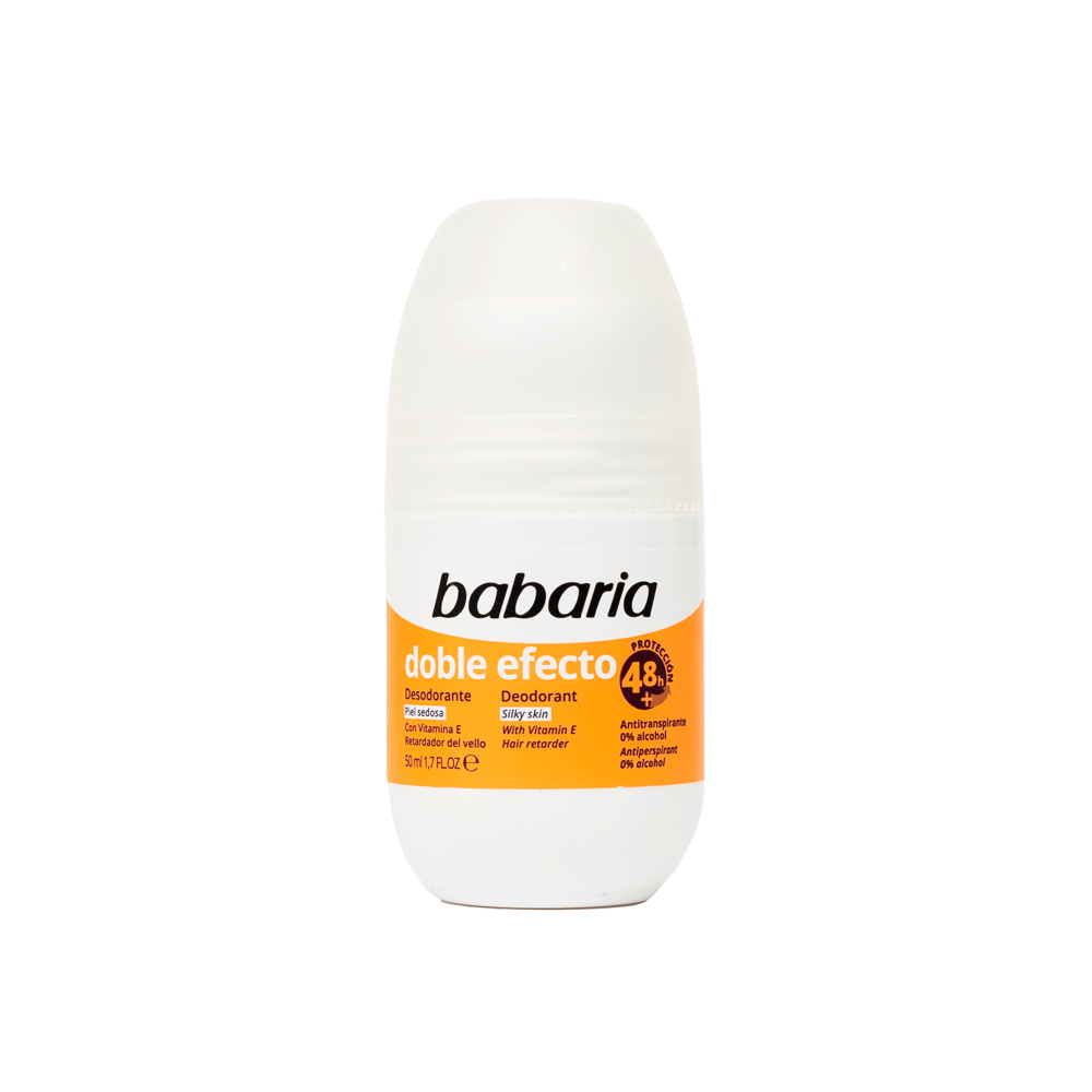 Babaria Double Effect Women Deodorant Roll On 50ml