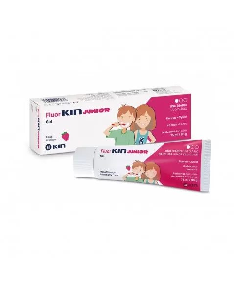 Kin Fluor Strawberry Junior Toothpaste 75ml