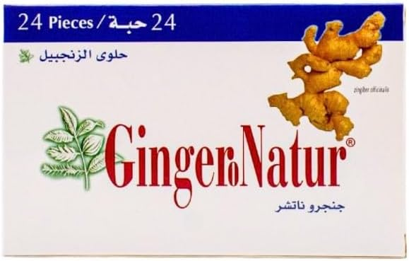 Ginger Natur Propolis Soothing Lozenges 24 Tablets