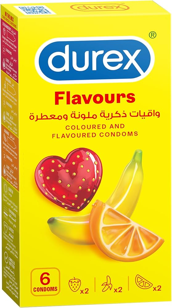 Durex Flavours 6 Condoms