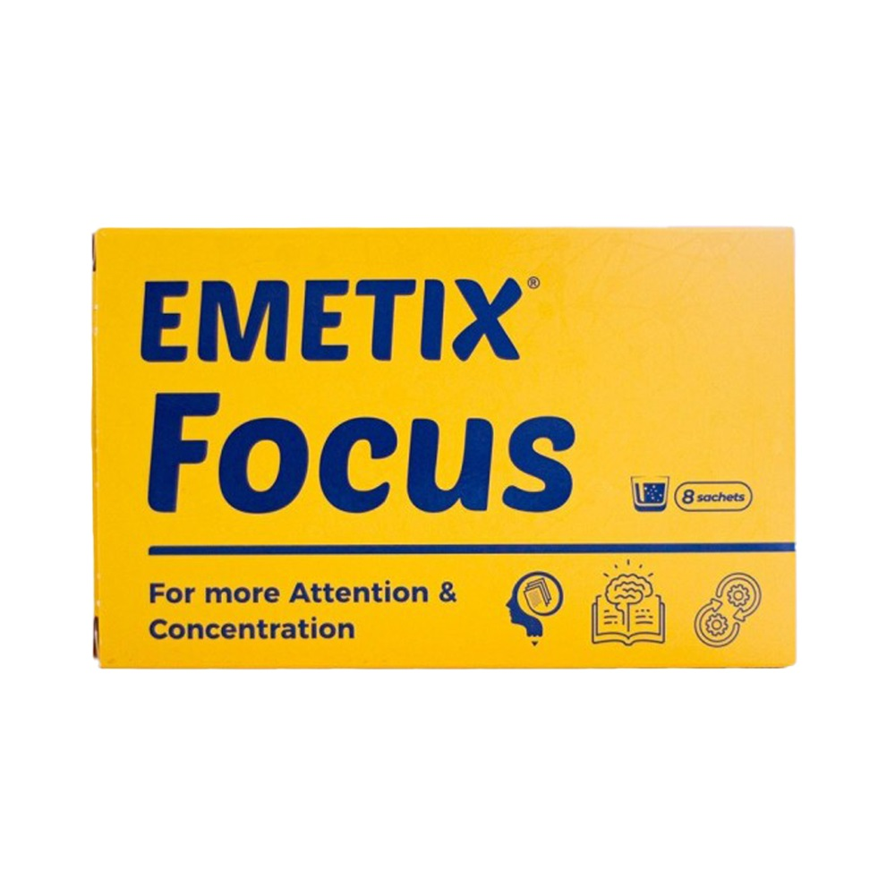 Fiterman Pharma Emetix Focus 8 Sachets