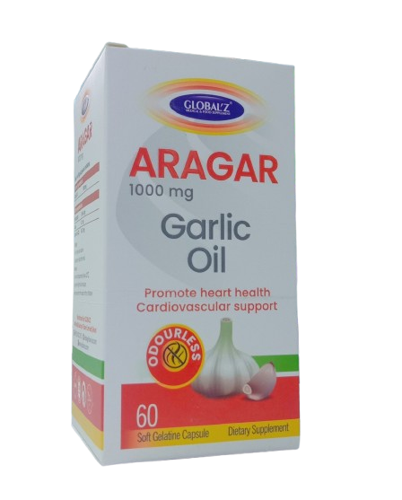 Aragar Garlic Oil 1000mg 60 Capsule