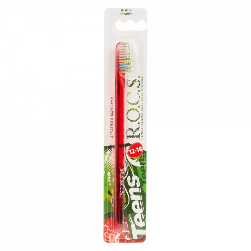 R.O.C.S. Teens 12-18Y Medium Toothbrush