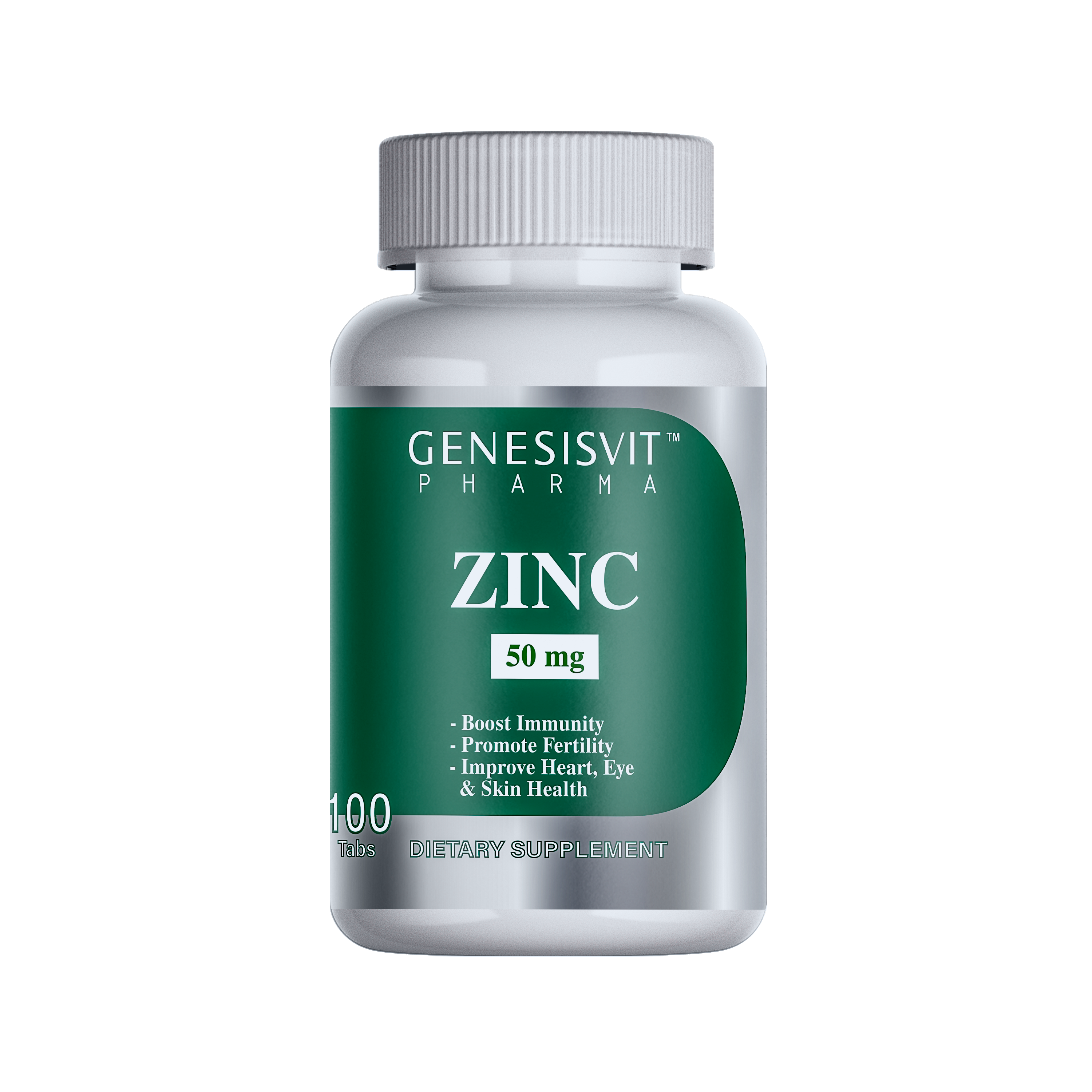 Genesisvit Zinc Gluconate 50mg 100 Tablet