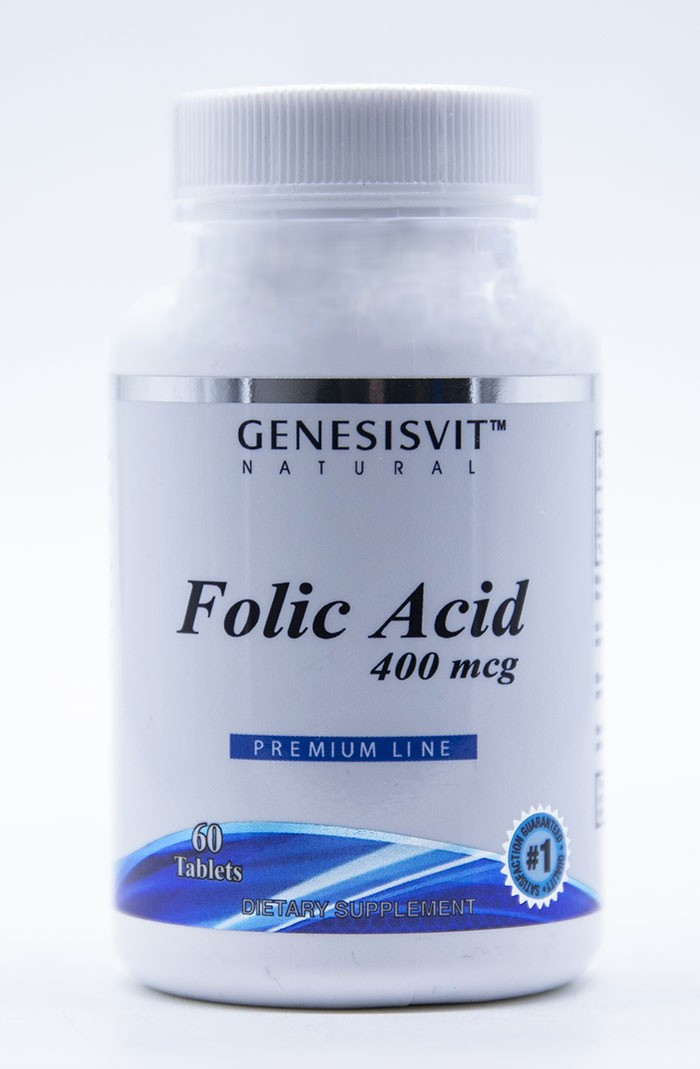 Genesisvit Folic Acid 400mcg 60 Tablet