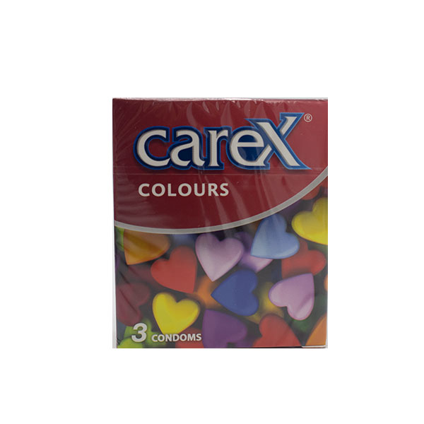 Carex Colours Condoms 3 Pieces