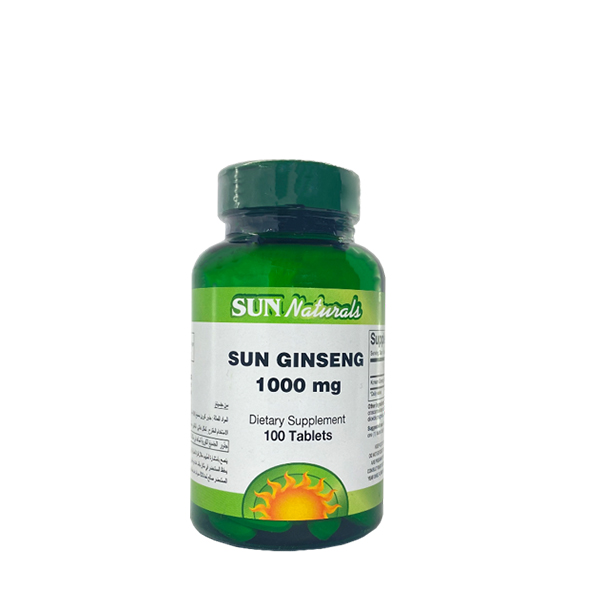 Sun Naturals Sun Ginseng 1000mg 100 Tablets
