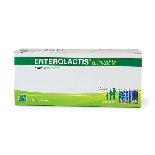 Enterolactis Drinkable 12 Ampoules