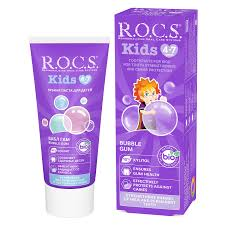 R.O.C.S. Bubble Gum 4-7Y Kids Toothpaste 45g