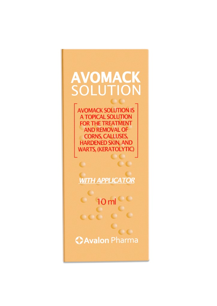 Avalon Avomack Solution 16.7% Salicylic Acid And 16.7% Lactic Acid 10ml