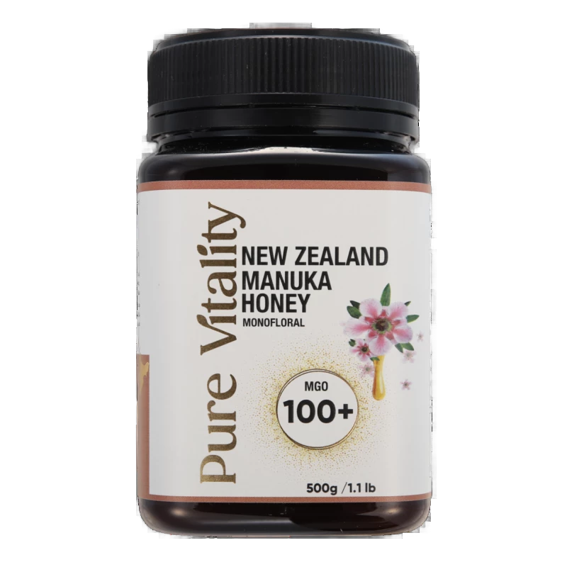 Pure Vitality New Zealand Manuka Honey MGO100+ 500g
