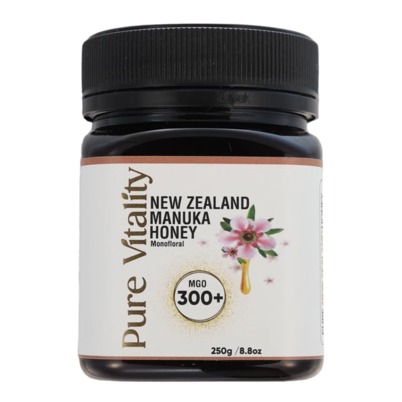 Pure Vitality New Zealand Manuka Honey MGO300+ 250g