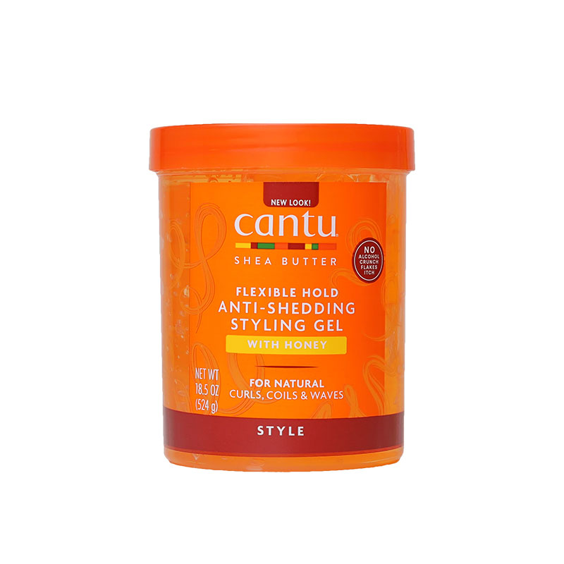 Cantu Flexible Hold Anti Shedding Styling Gel With Honey 524g