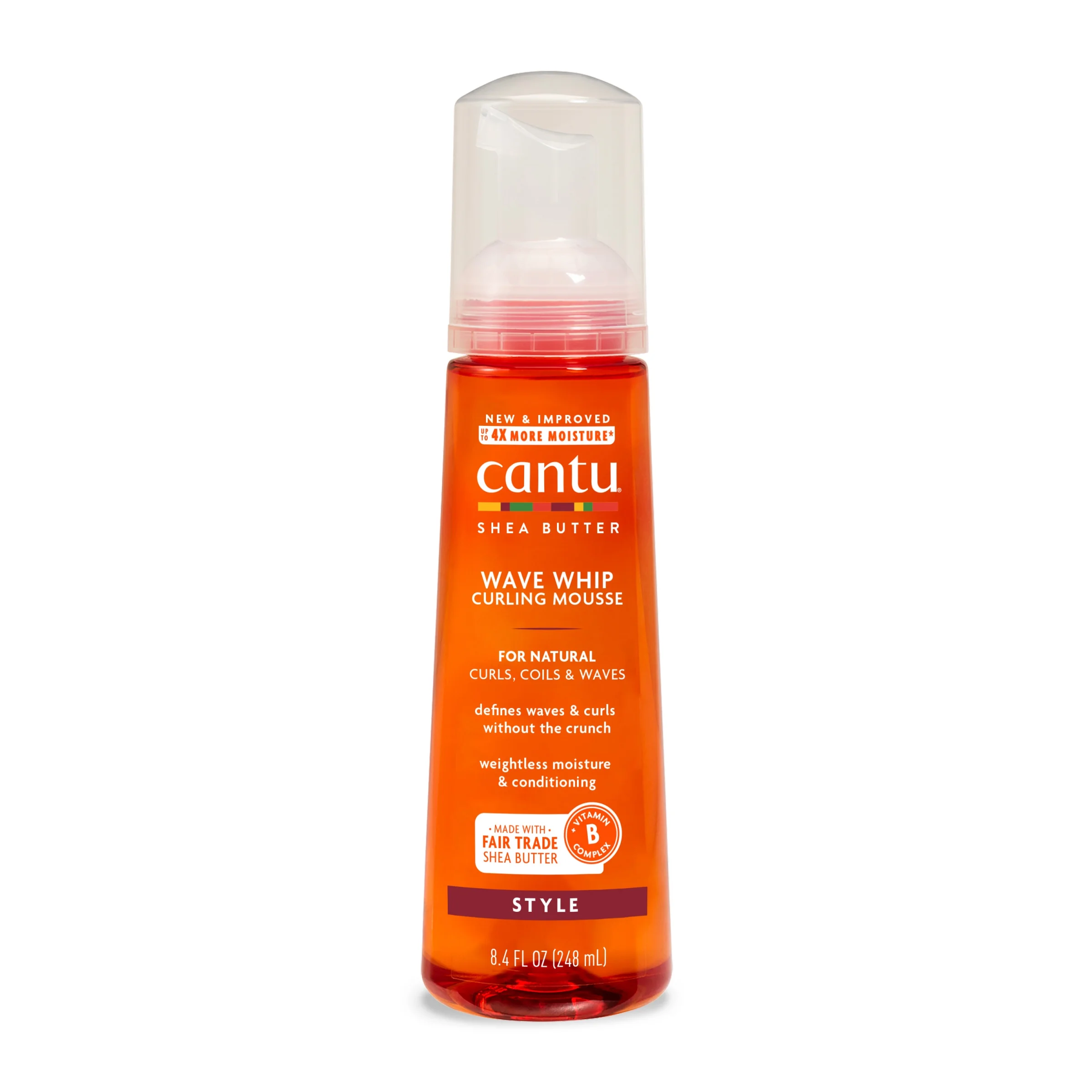 Cantu Wave Whip Curling Mousse 248ml