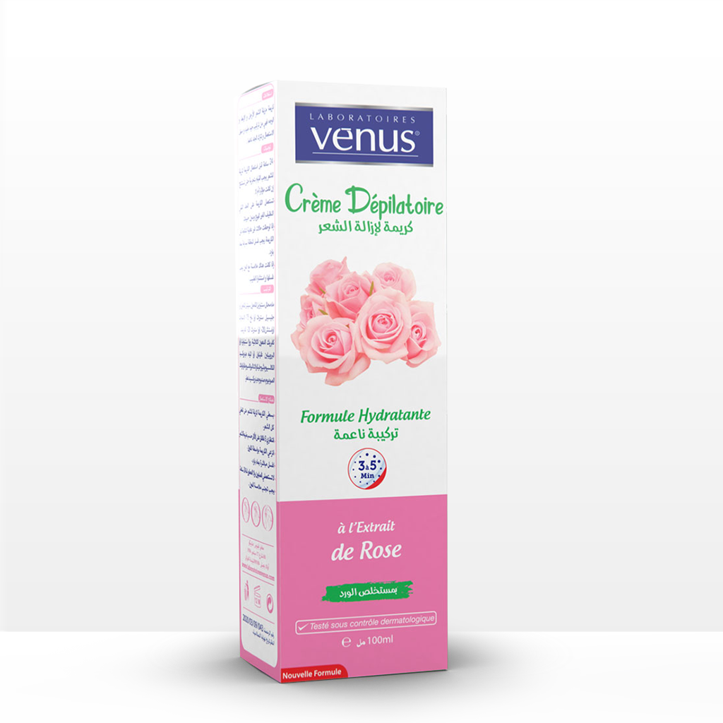 Venus Hair Removal Cream With Rose 100ml