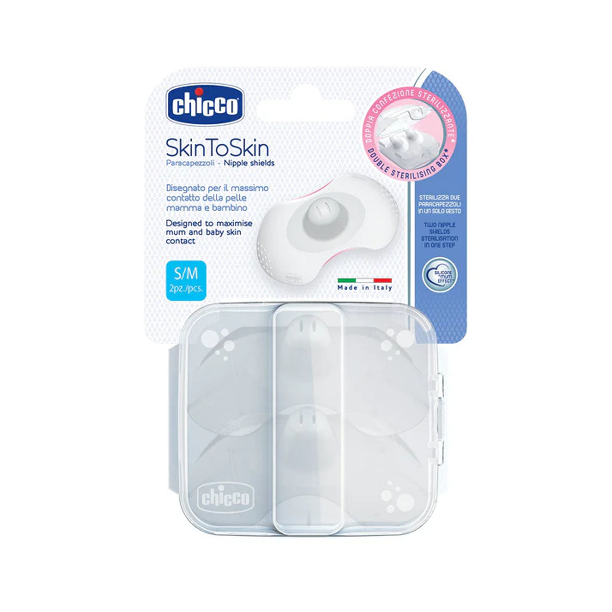 Chicco Nipple Shields S/M 2 Pcs