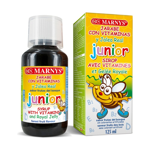 Marnys Junior Multivitamin With Royal Jelly Syrup 125ml
