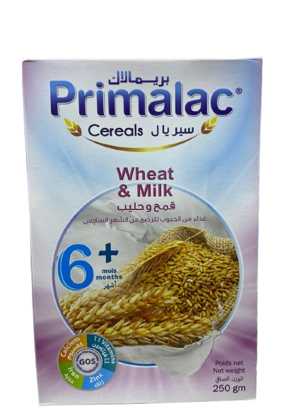 Primalac Cereals Wheat And Milk +6M 250g