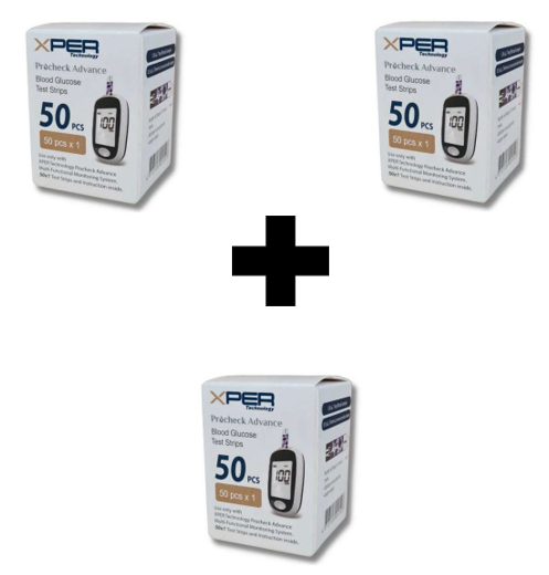 Xper 150 Glucose Test Strips offer