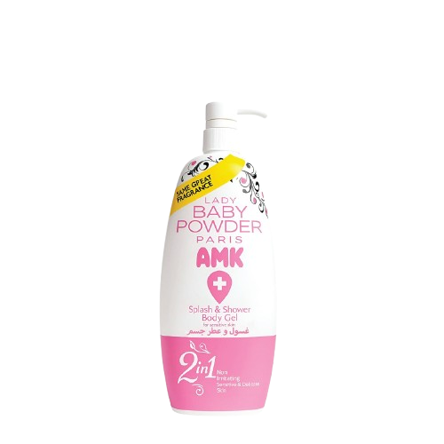 AMK Splash & Shower Body Gel Pink 800ml
