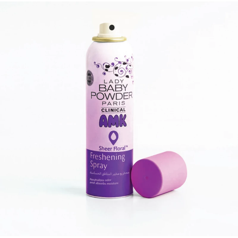 AMK Sheer Floral Freshening Spray Purple For Sensetive Areas 150ml