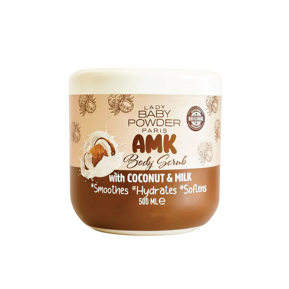 AMK Body Scrub Coconut & Milk 500ml