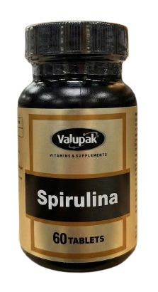 Valupak Spirulina 60 Tablets