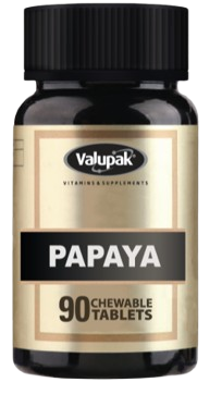 Valupak Papaya 90 Chewable Tablets